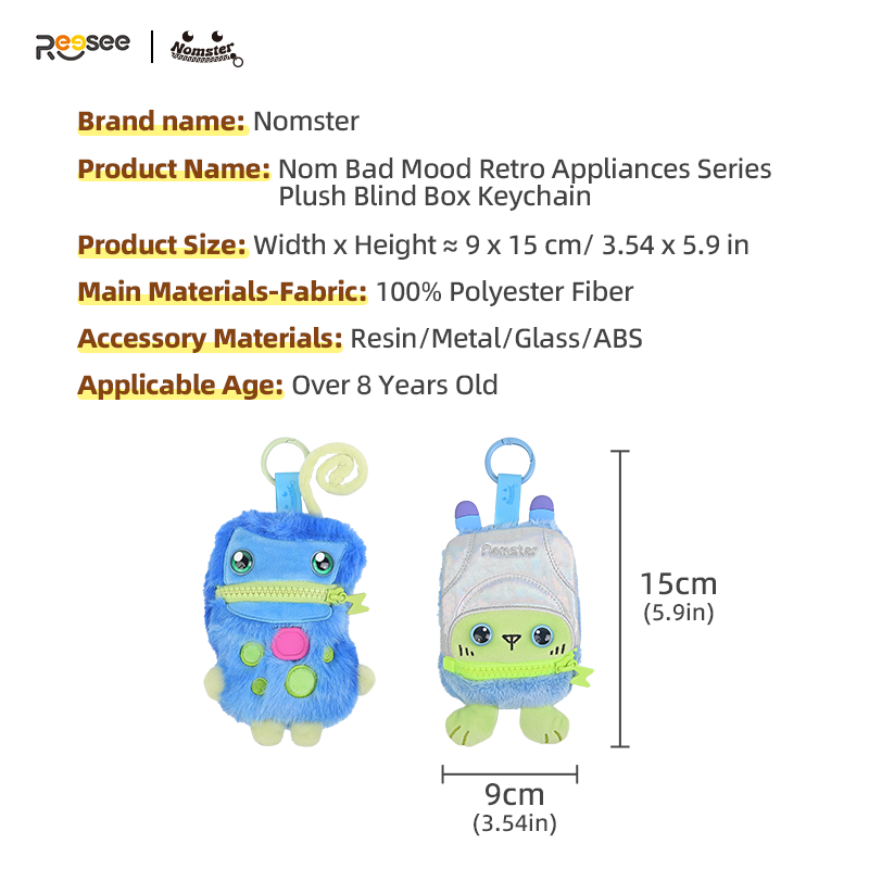 Nomaster Retro Appliances Plush Blind Box | Cute Vintage Toy Collection