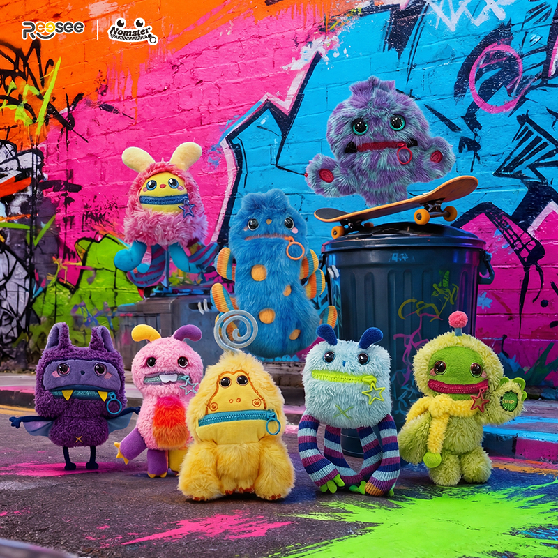 Nomaster Series: Nom Nom Bad Mood Sound Plush Blind Box