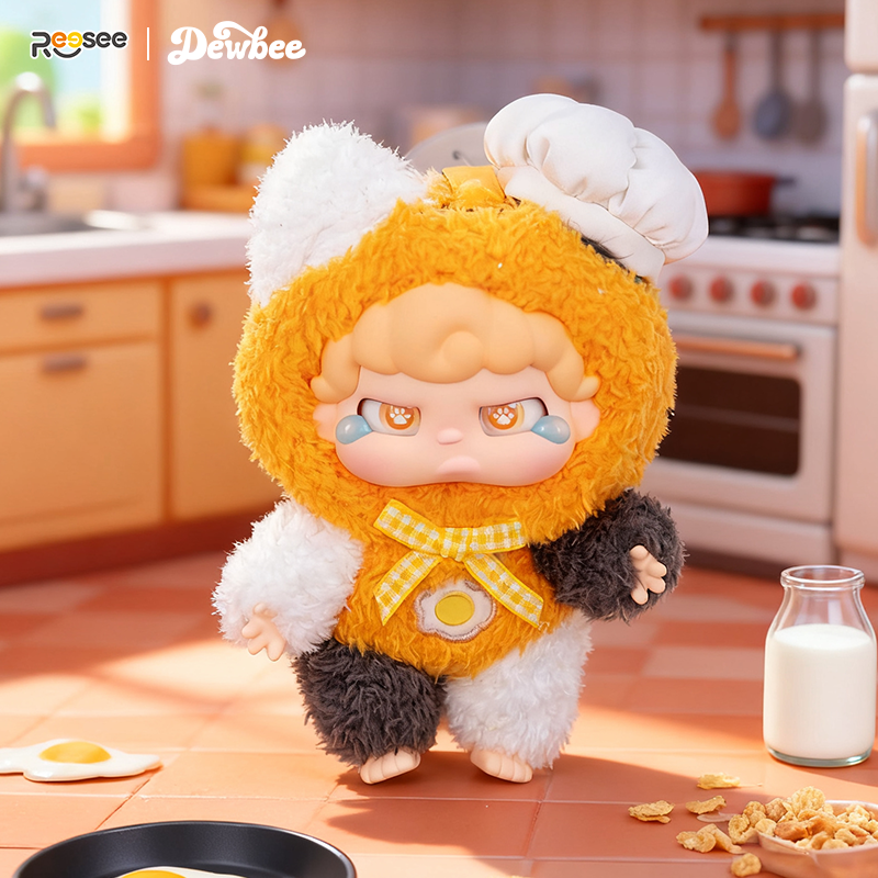 Dewbee Fantasy Stage Plush Doll Blind Box – 3D Silicone Face & Standing Plush Body