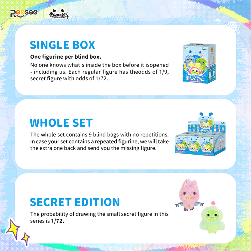 Nomaster Series-Baby Time Mini Plush Keychain Blind Box